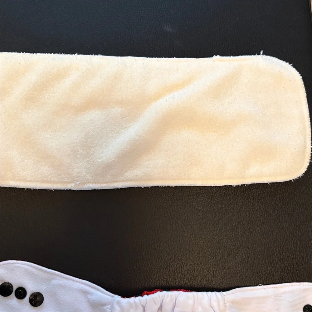 Red Plaid Reusable Cloth Diaper Cover